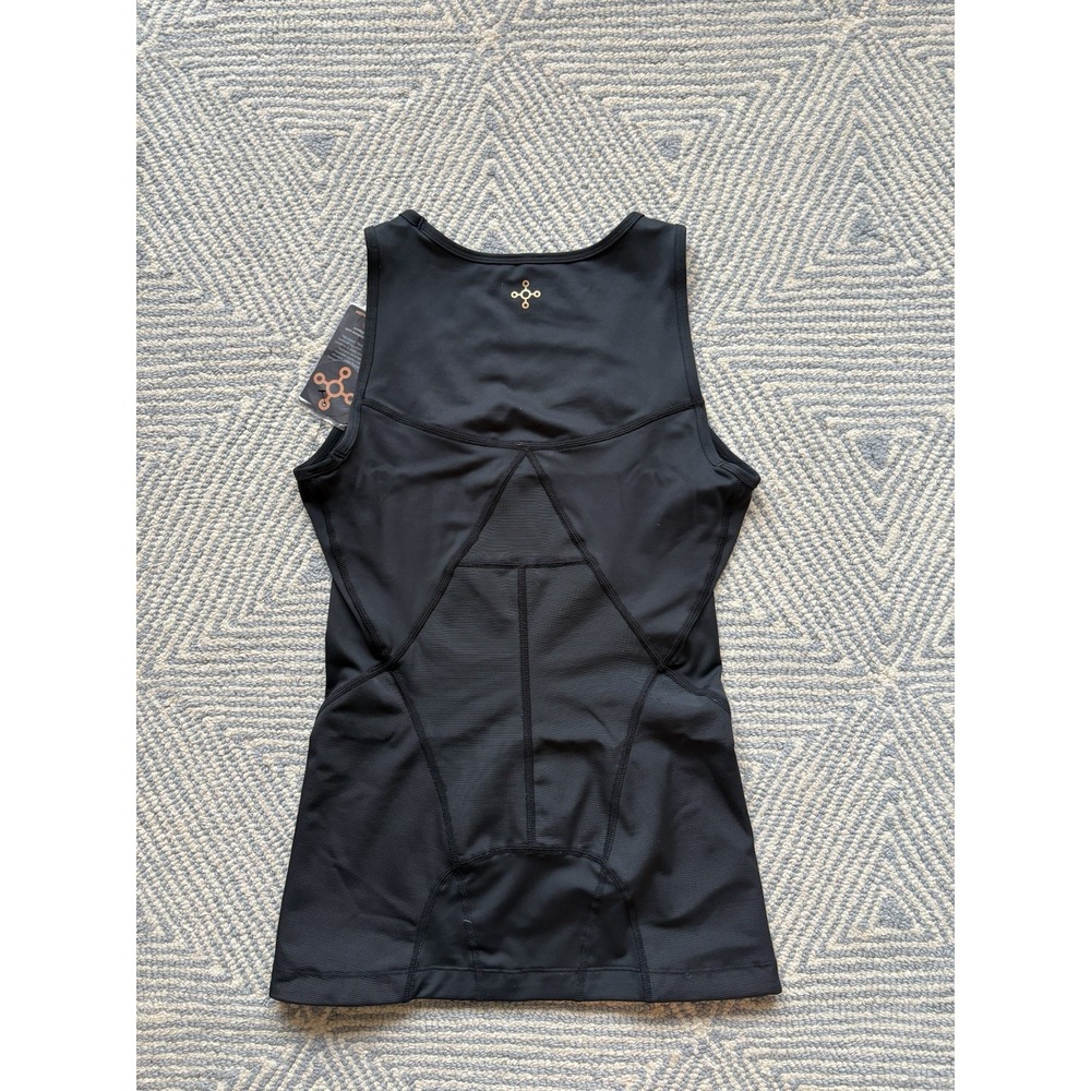 Tommie Copper Lower Back Support Tank‎ Shirt - Black - Large - NWT